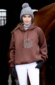 Brown Riding Oversized Sweatshirt 