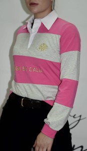 Striped Riding Blouse XS