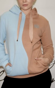 Two-color Sports Riding Sweatshirt S/M