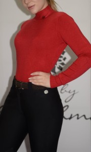 Riding Turtleneck Sweater M, L