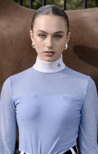  Women's Show Shirt Sky Blue ROSALIA Design By Dalia